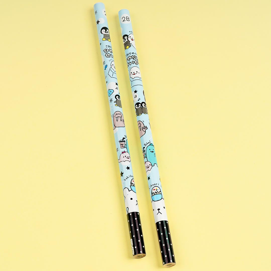 Ice Buddies 2B Pencil Set - 2 Pcs / Blue