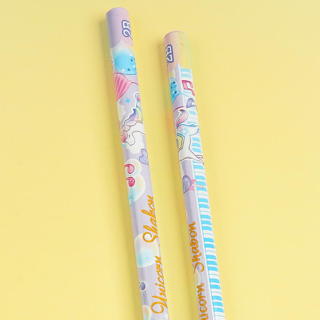 Musical Unicorn 2B Pencil Set - Purple