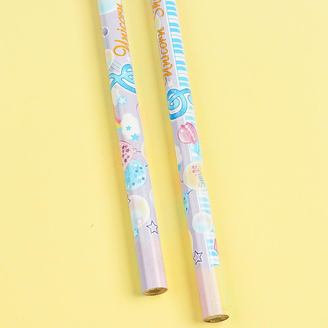 Musical Unicorn 2B Pencil Set - Purple