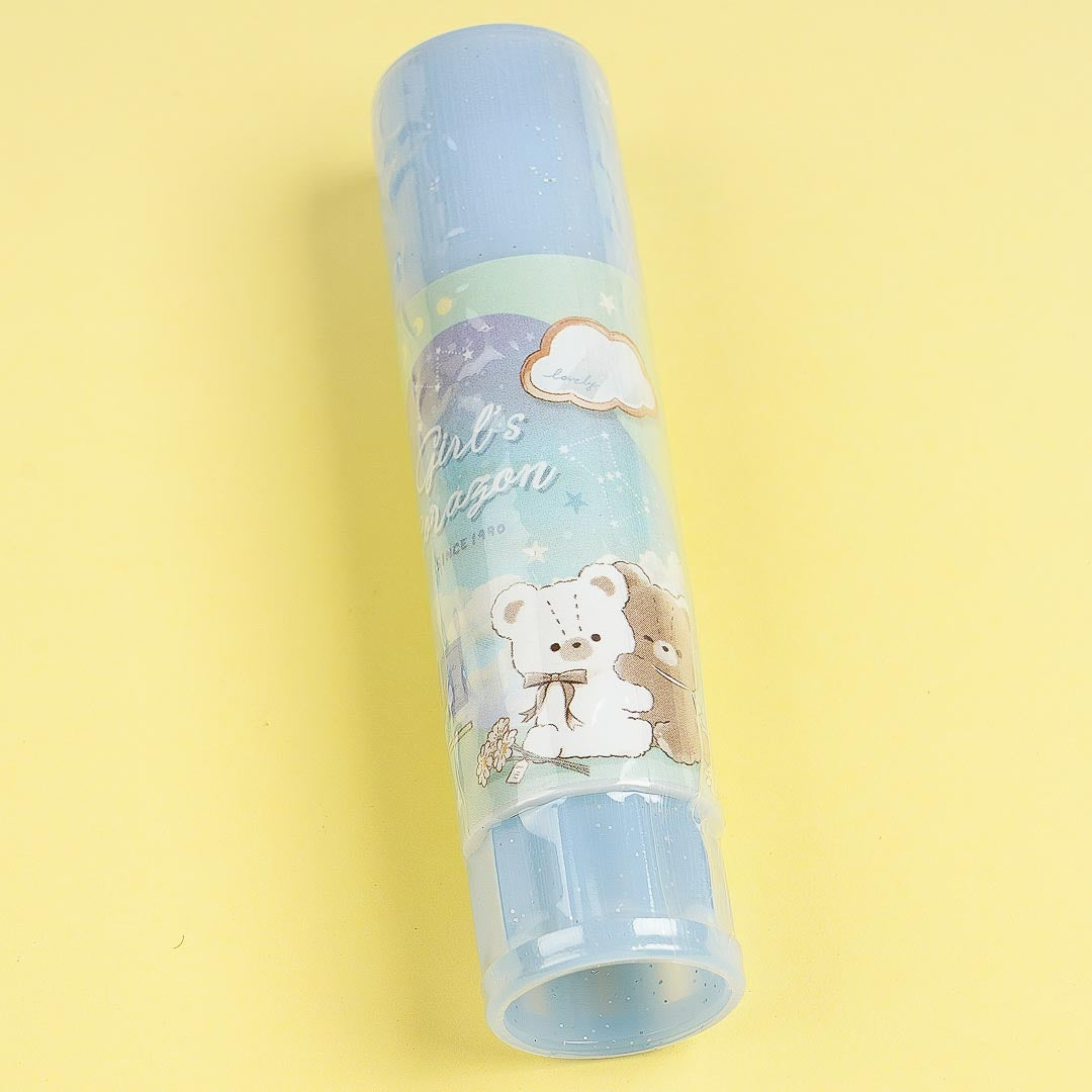 Girl's Corazon Cuddly Bear Sparkling Glue Stick