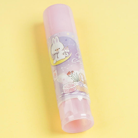 Girl's Corazon Cuddly Bunny Sparkling Glue Stick