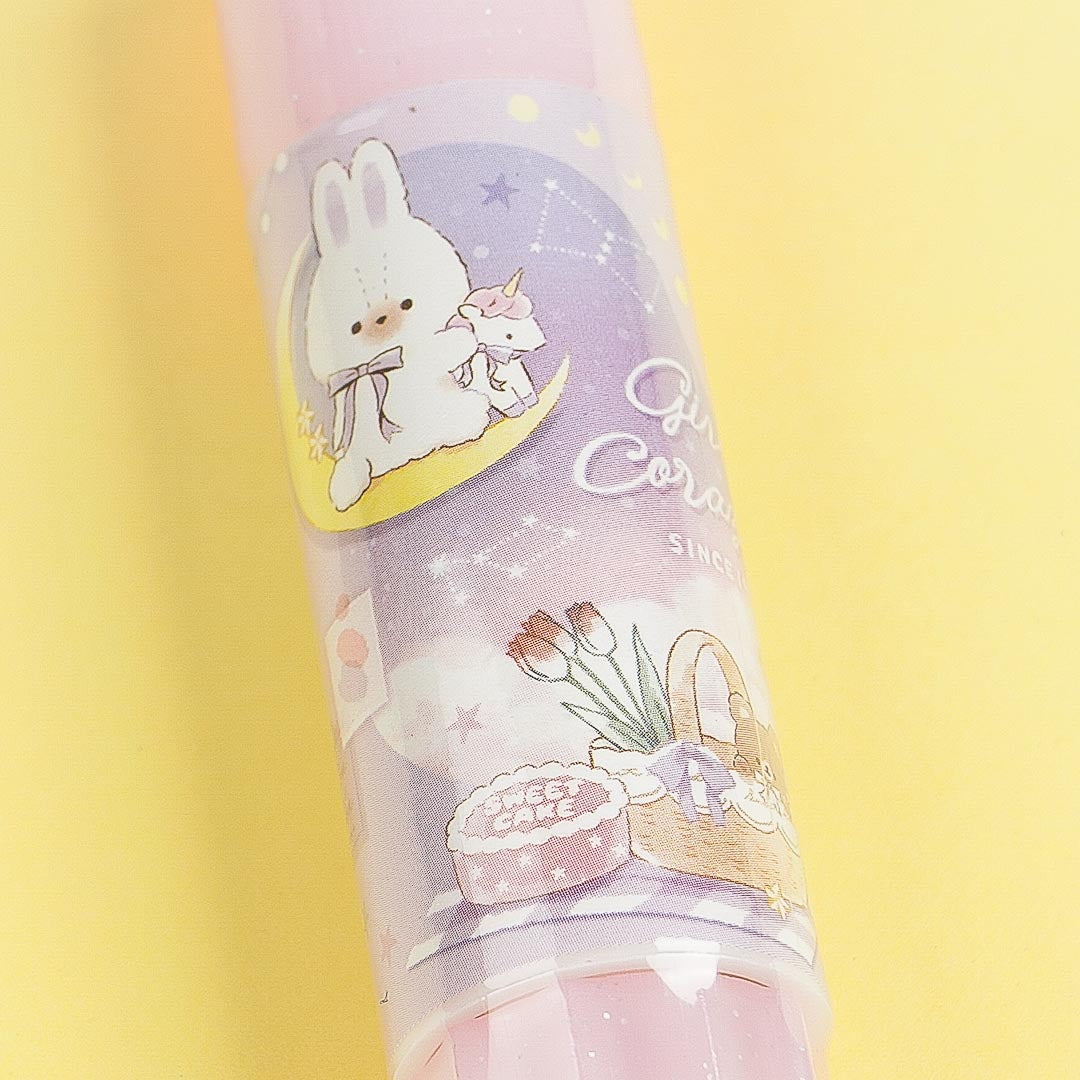 Girl's Corazon Cuddly Bunny Sparkling Glue Stick
