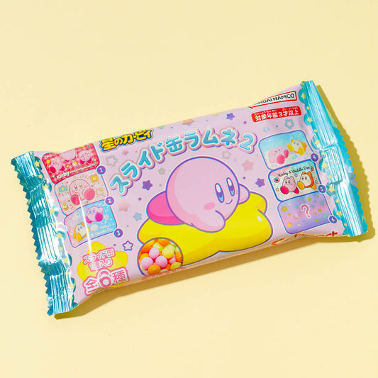 Kirby's Dream Land Slide Can With Ramune Candy