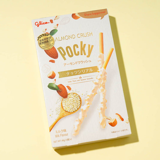 Pocky Biscuit Sticks - Milk Quinoa & Almond Crush