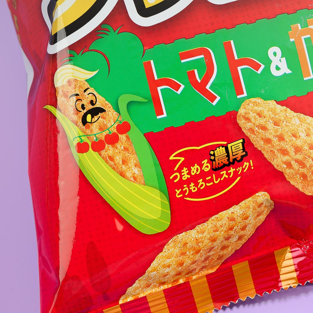 YBC Petit Corn Snack - Tomato & Garlic