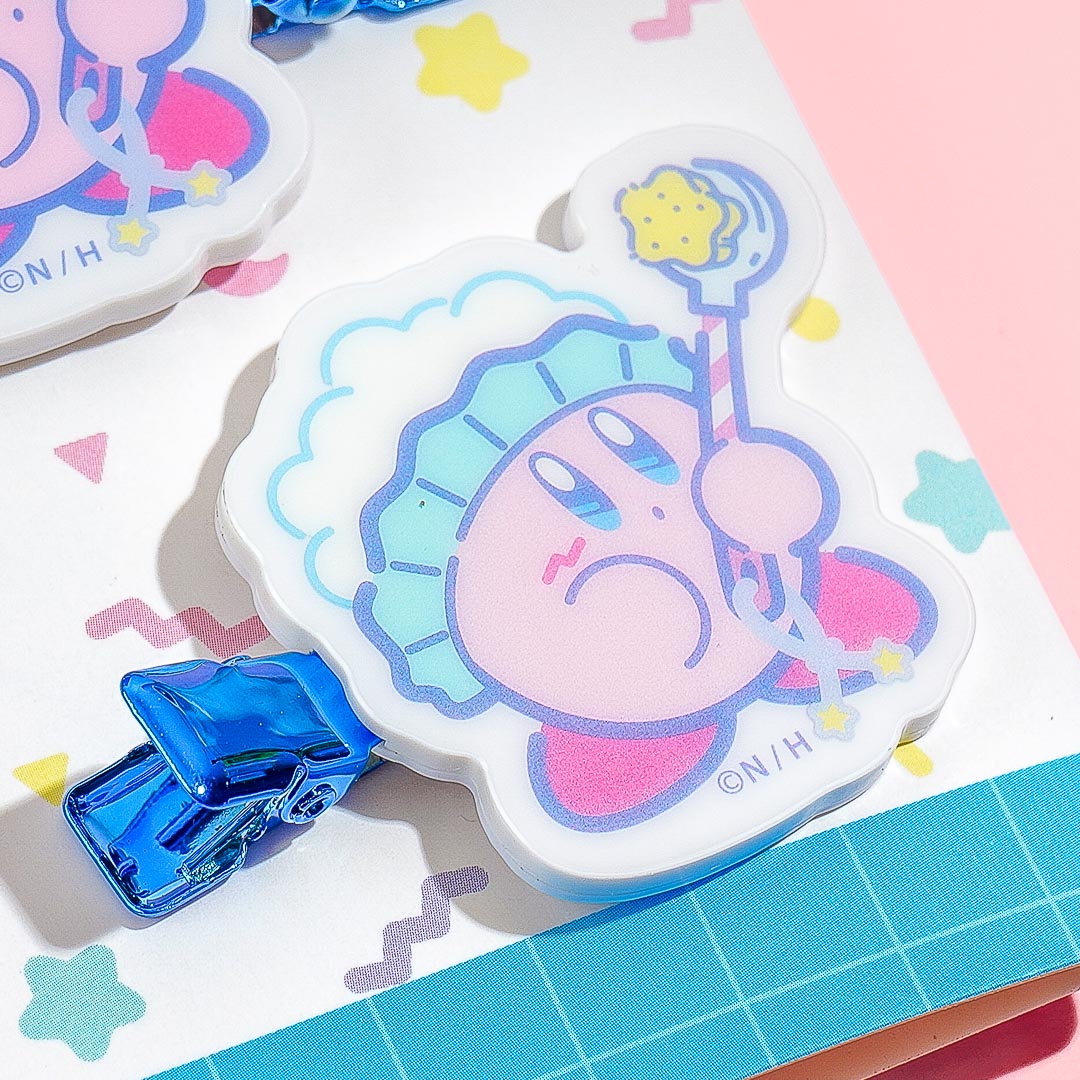 Kirby Sweet Dreams Acrylic Hair Clips - Bubble Bath