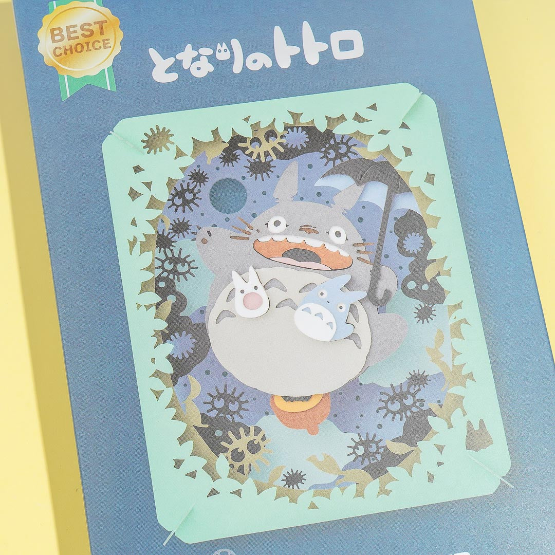 My Neighbor Totoro Moonlit Sky Paper Theater Decor