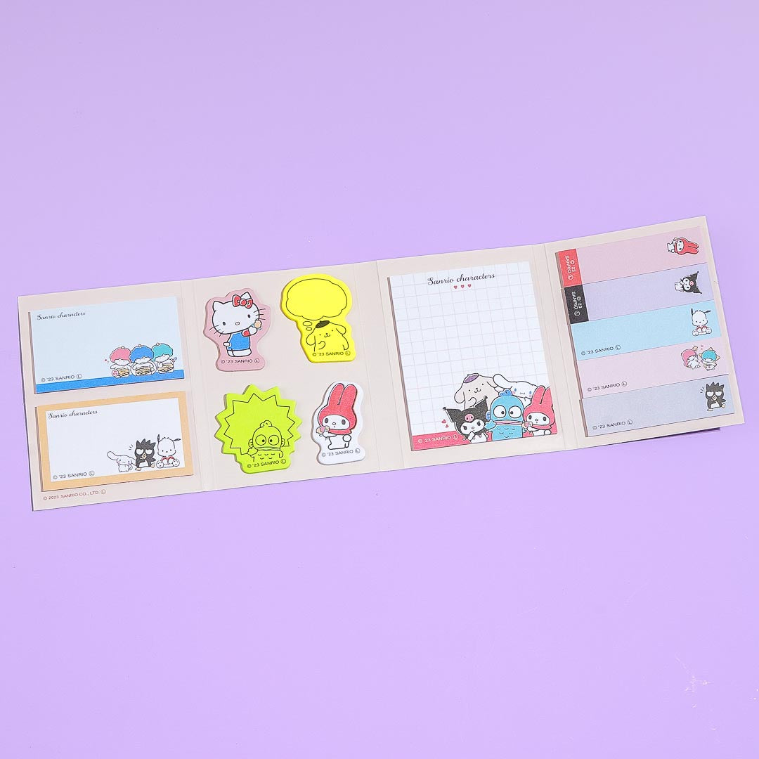 Sanrio Characters Sticky Notes Book Set