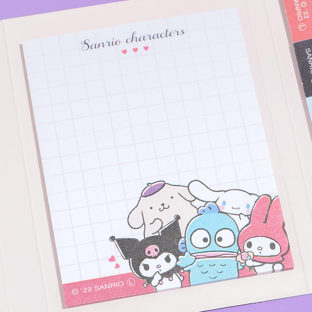 Sanrio Characters Sticky Notes Book Set