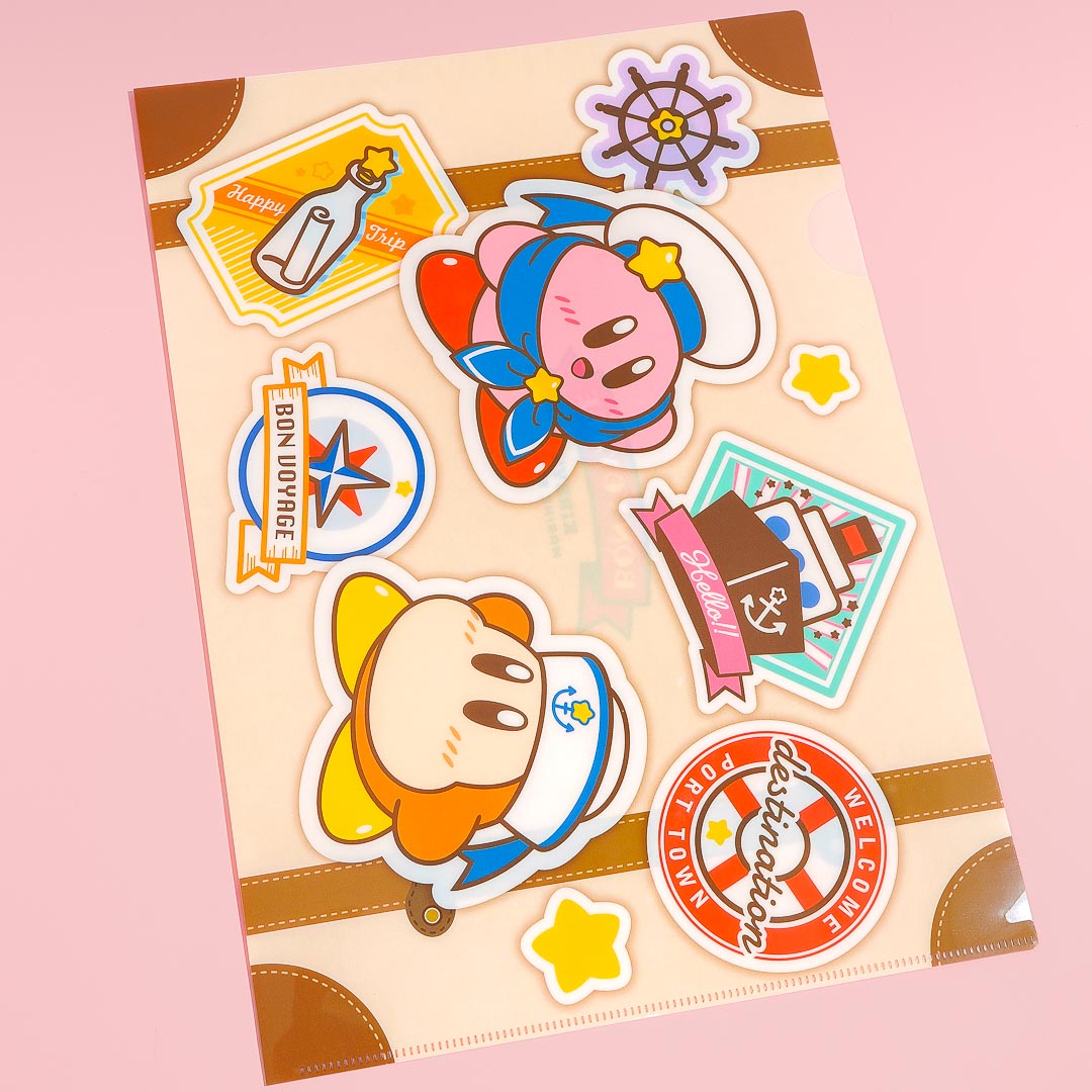 Kirby Marine Style Clear File Folder
