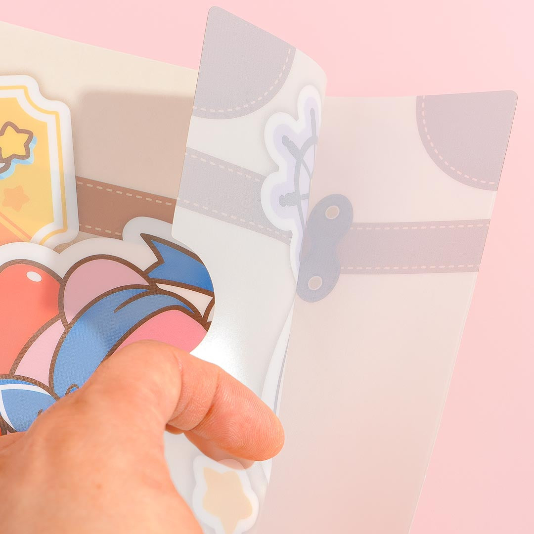 Kirby Marine Style Clear File Folder