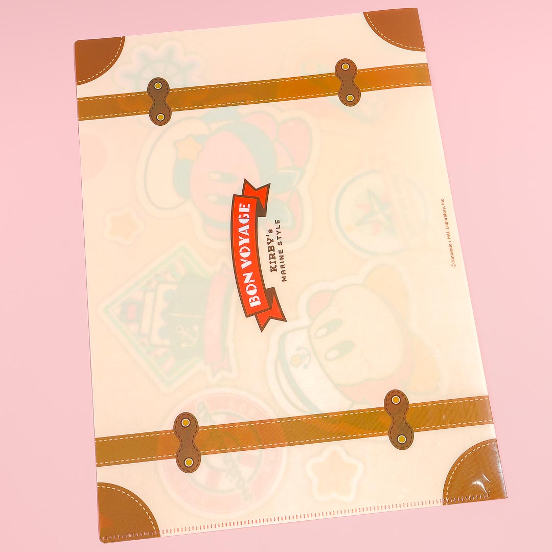 Kirby Marine Style Clear File Folder