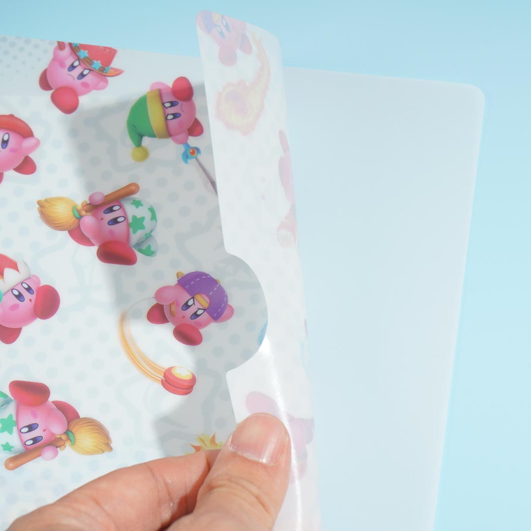 Kirby Star Allies Overload Clear File Folder