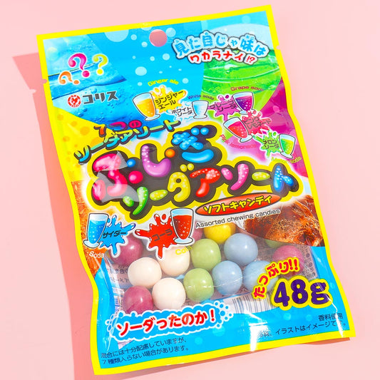 Coris Mysterious Soda Assorted Soft Candy - 48g