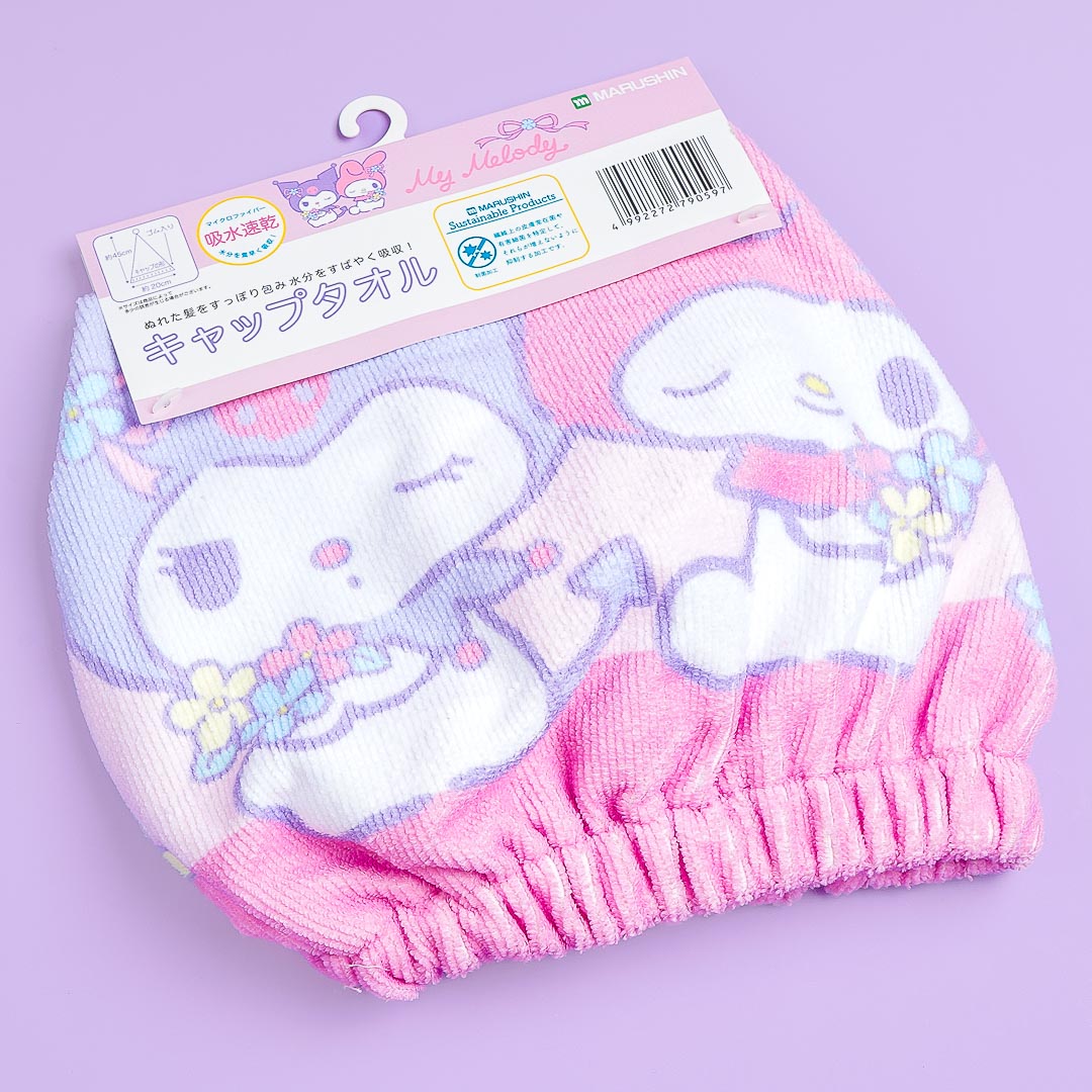My Melody & Kuromi Towel Cap