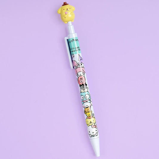 Sanrio Characters Stack Of Friends Pen - Pompompurin