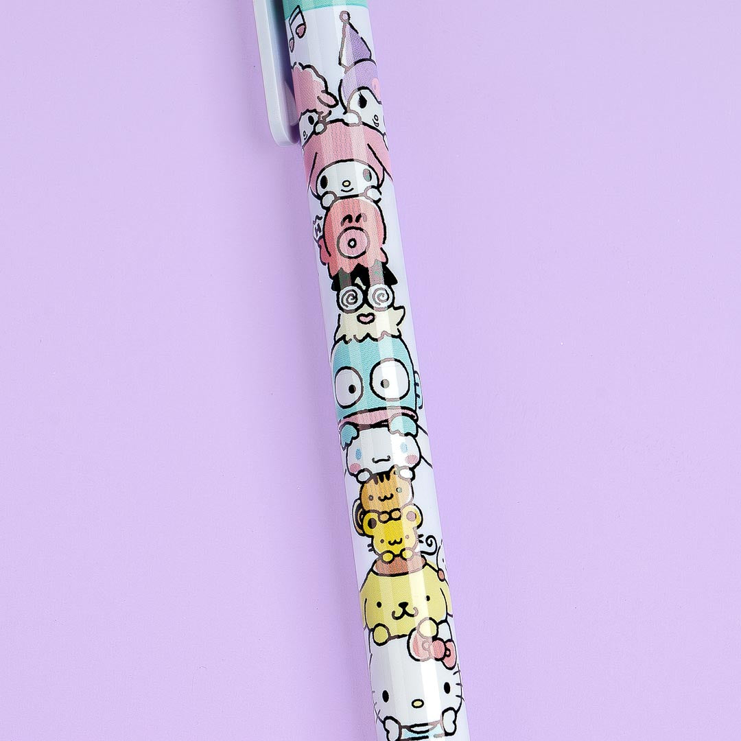 Sanrio Characters Stack Of Friends Pen - Pompompurin