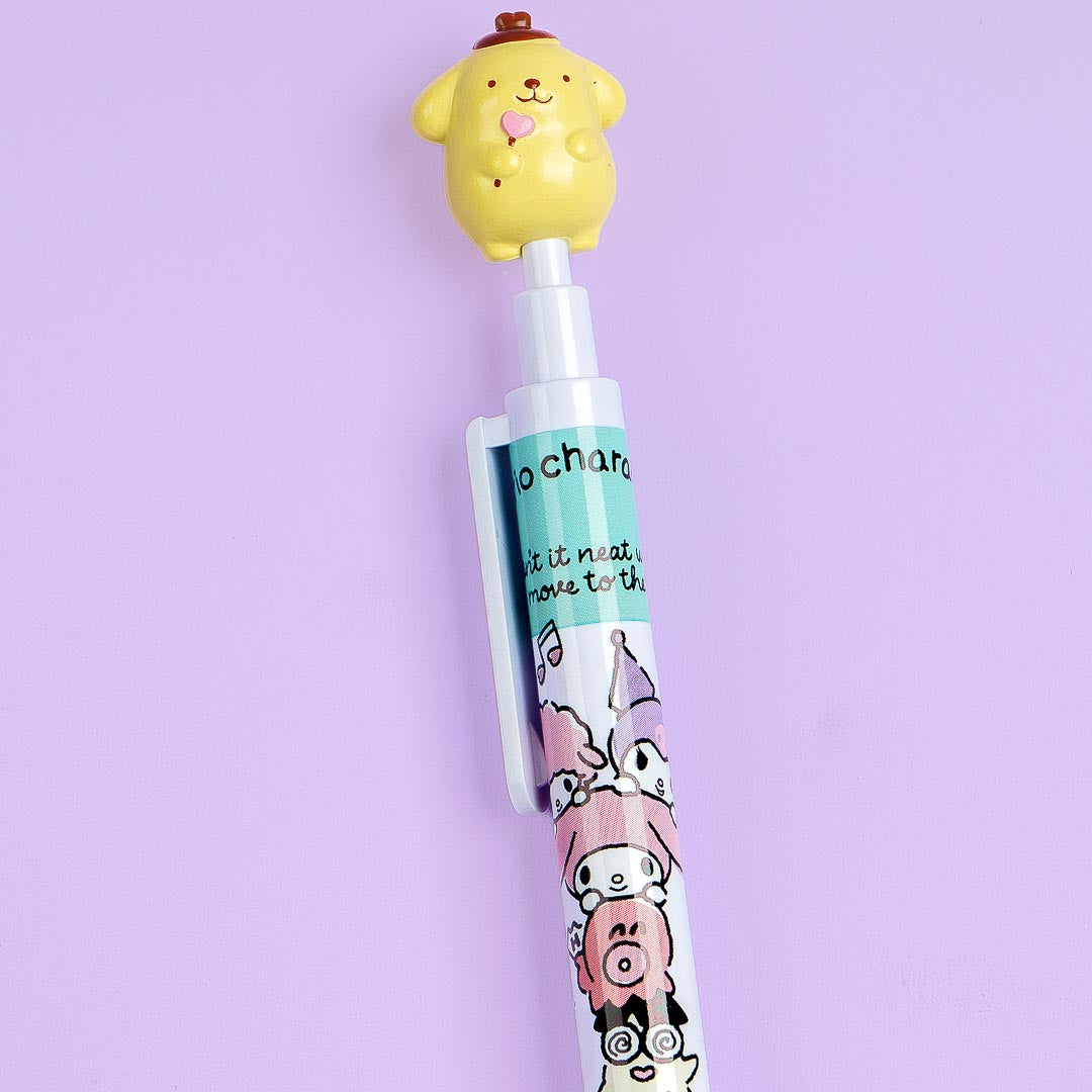 Sanrio Characters Stack Of Friends Pen - Pompompurin