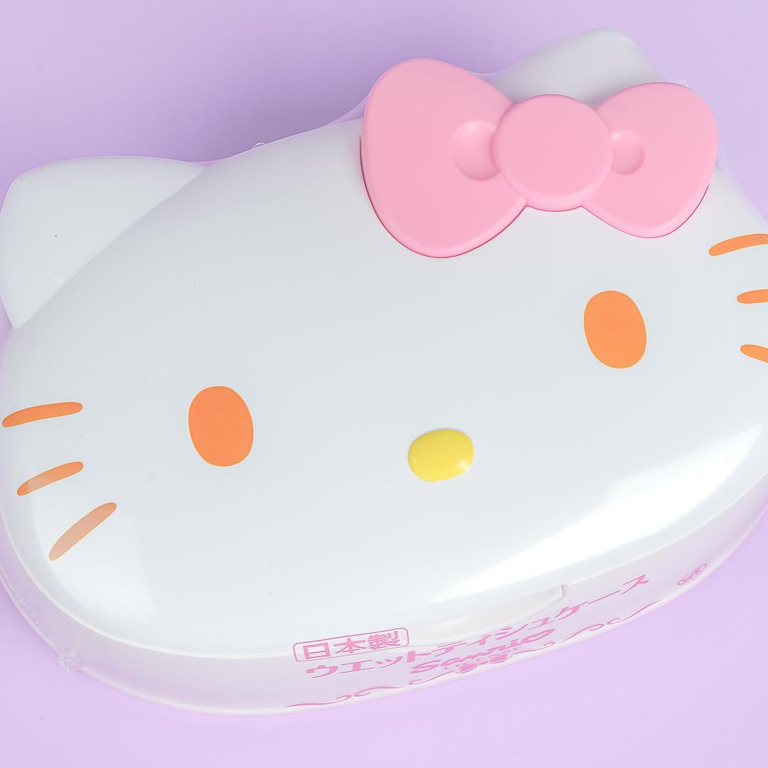 Hello Kitty Tissue Case With Wet Wipes