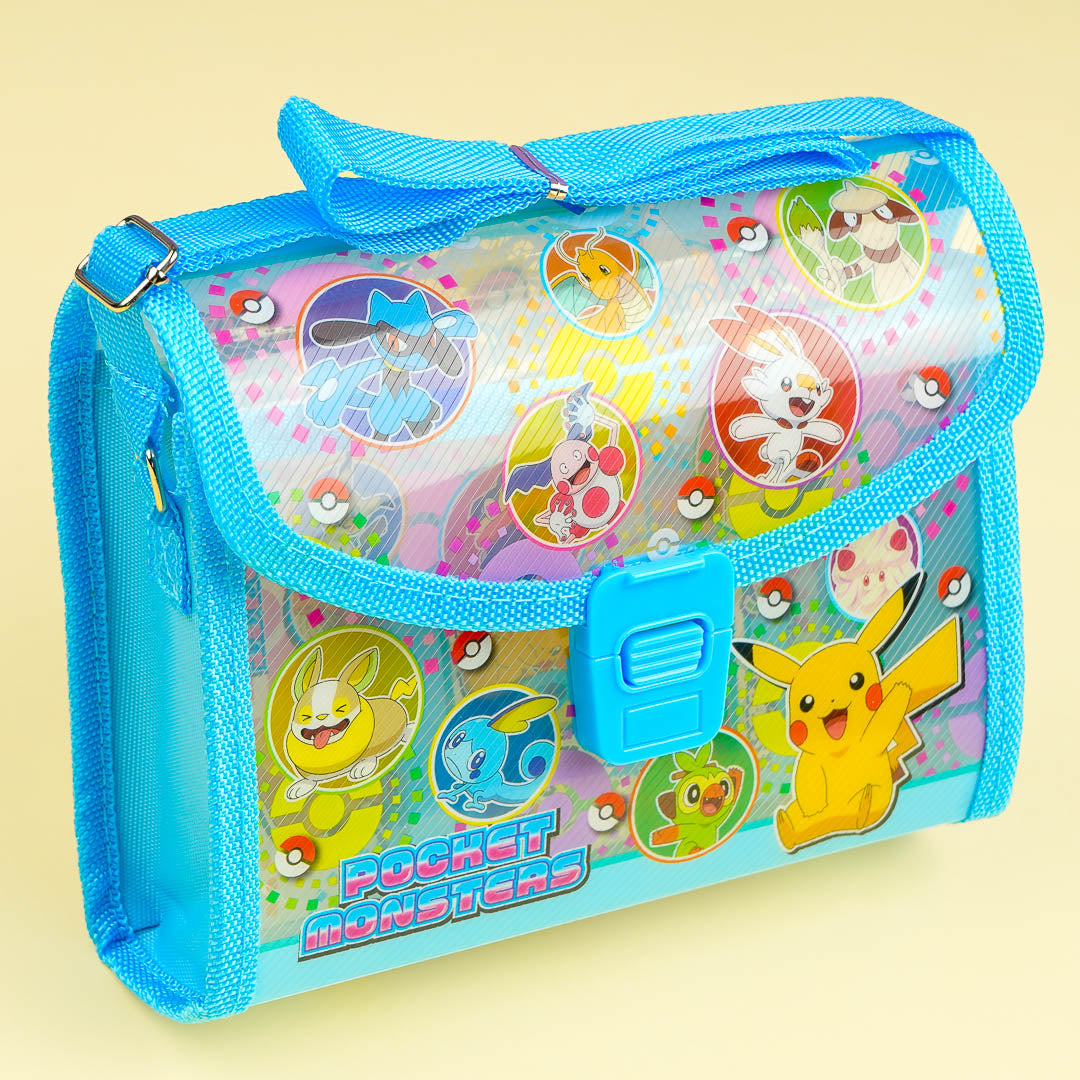 Pokemon Colouring Set With Shoulder Bag