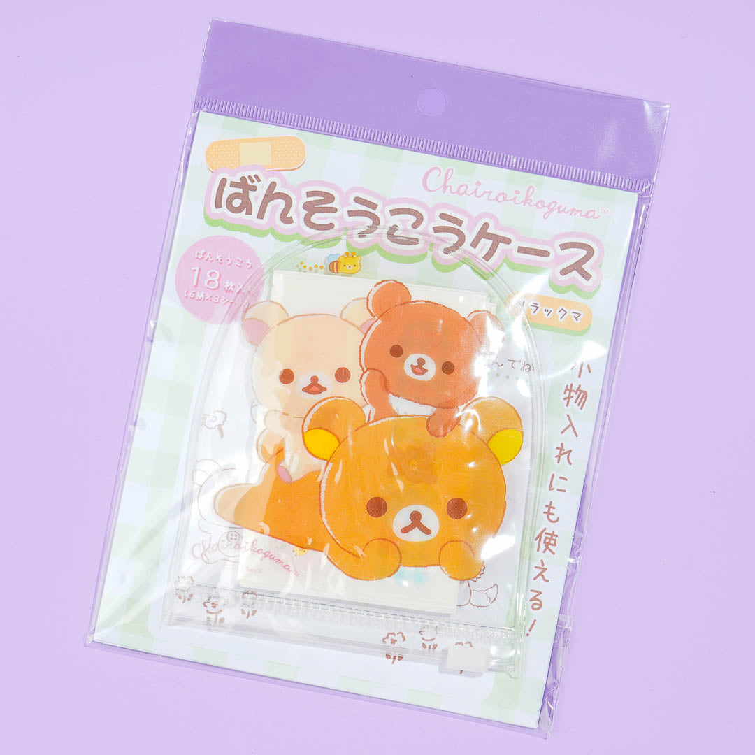 Rilakkuma Spring Playtime Bandages With Case