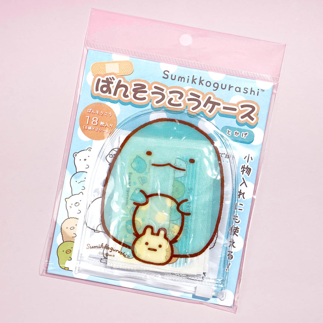 Sumikko Gurashi Bandages With Case - Tokage