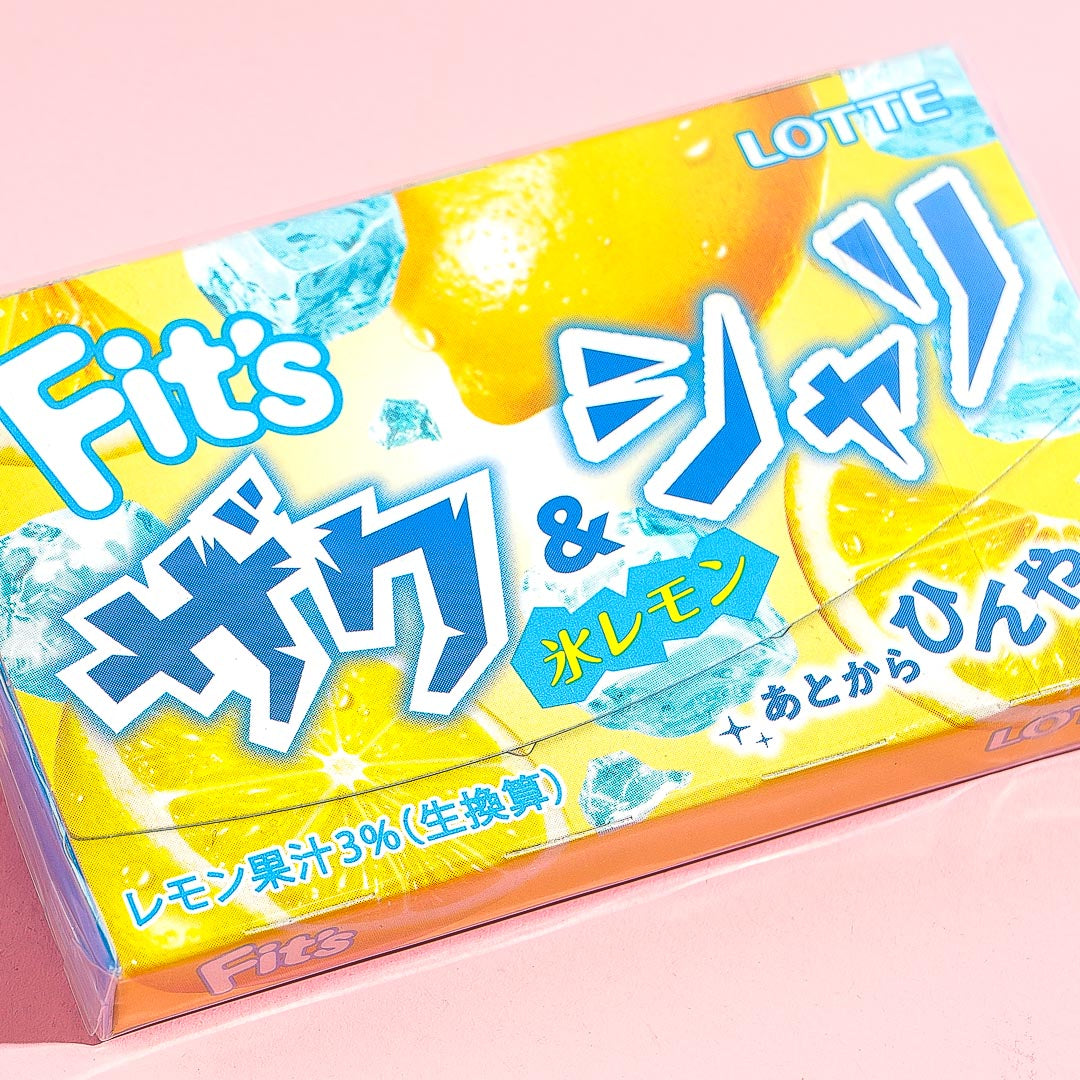 Lotte Fit's Gum - Icy Lemon