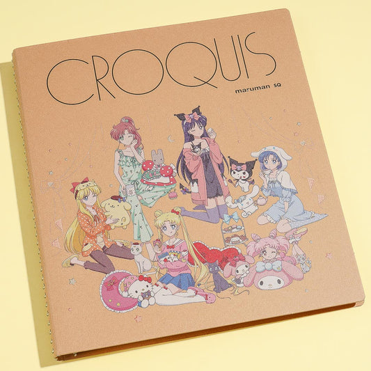 Sailor Moon x Sanrio Characters Pajama Party Sketchbook