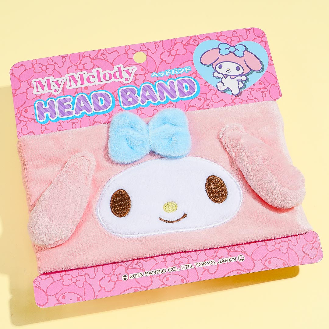 My Melody 3D Ears & Bow Fluffy Headband