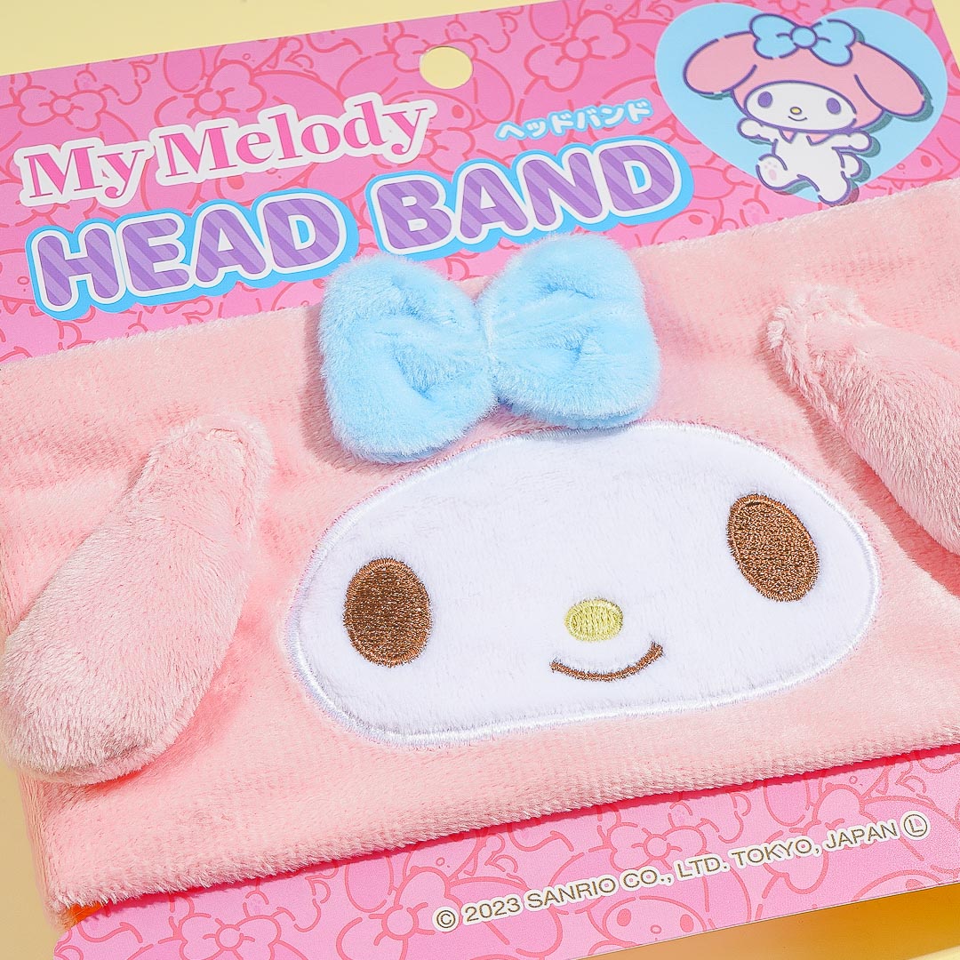 My Melody 3D Ears & Bow Fluffy Headband