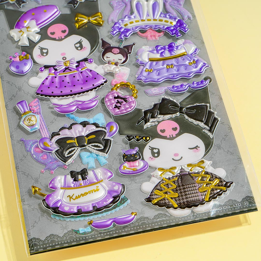 Kuromi Mix & Match Dress Up Stickers