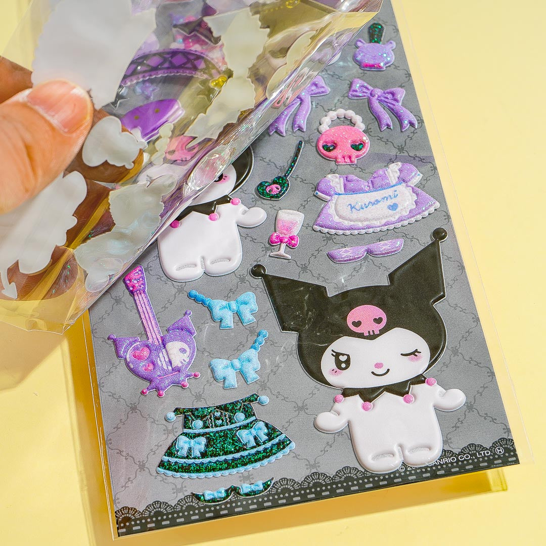 Kuromi Mix & Match Dress Up Stickers