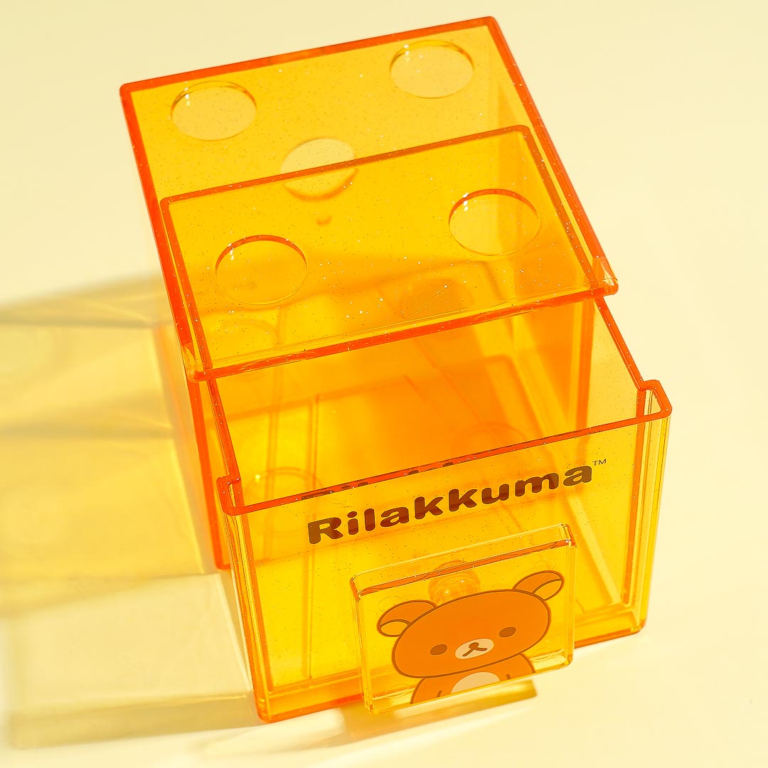 Rilakkuma Clear Stackable Chest