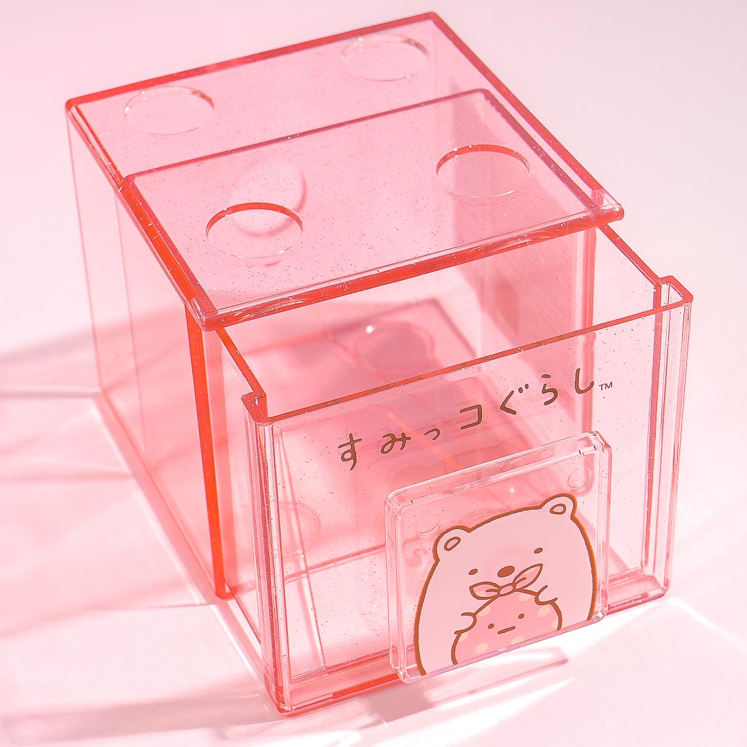 Sumikko Gurashi Clear Stackable Chest - Shirokuma