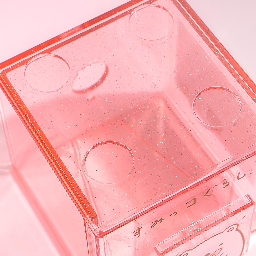 Sumikko Gurashi Clear Stackable Chest - Shirokuma