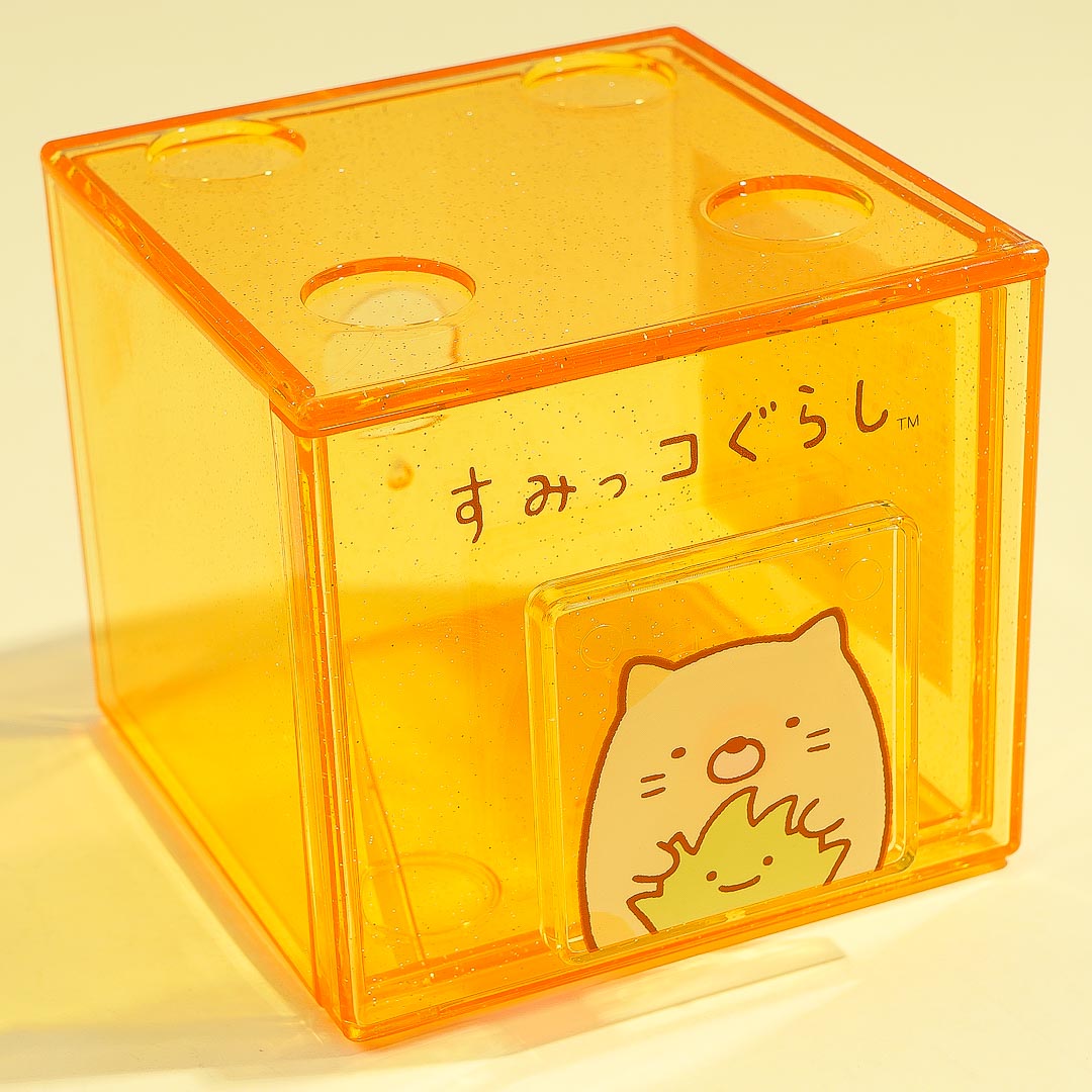 Sumikko Gurashi Clear Stackable Chest - Neko