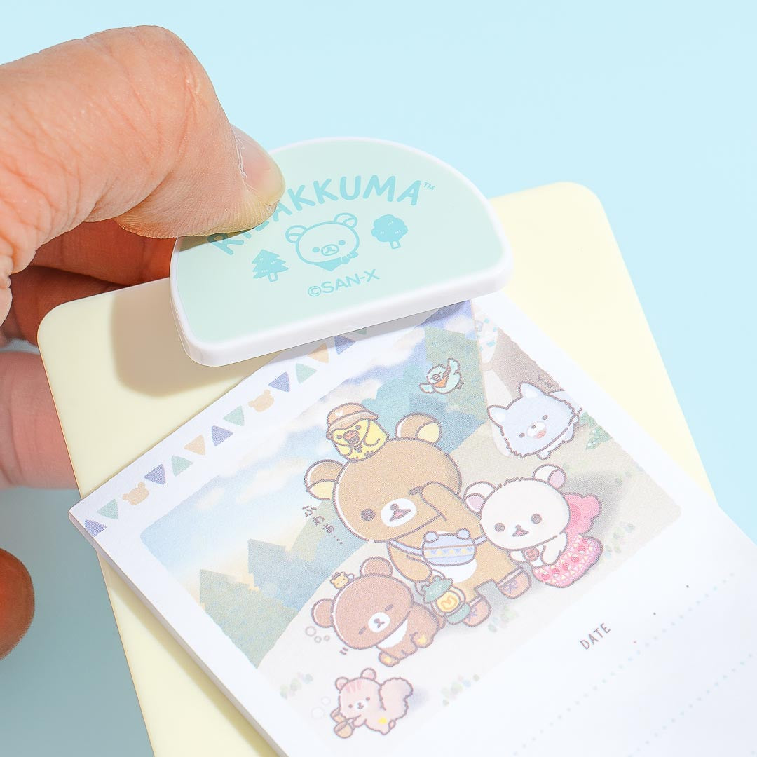 Rilakkuma Camping Day Clipboard Memo Pad