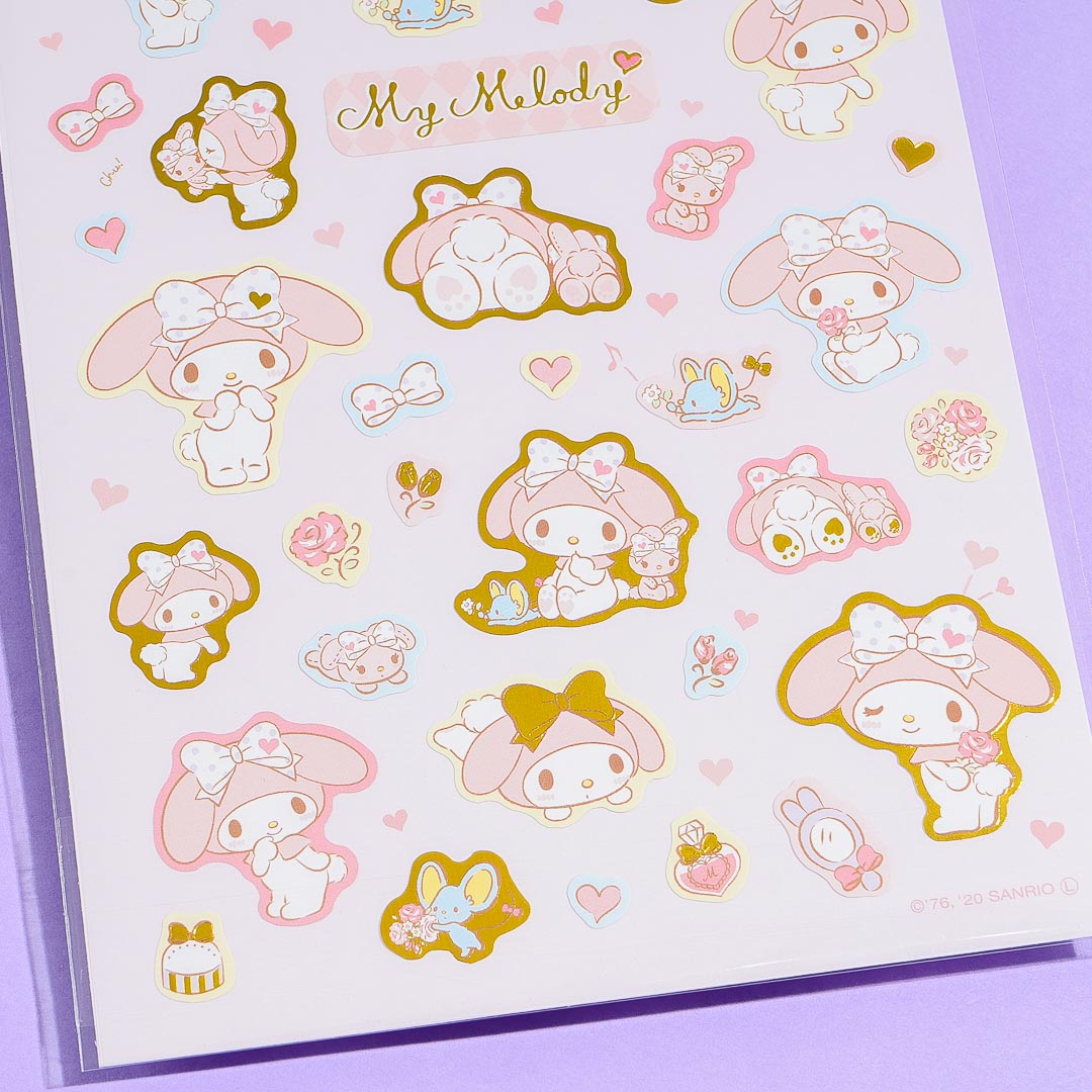 My Melody Sweet Friendship Stickers