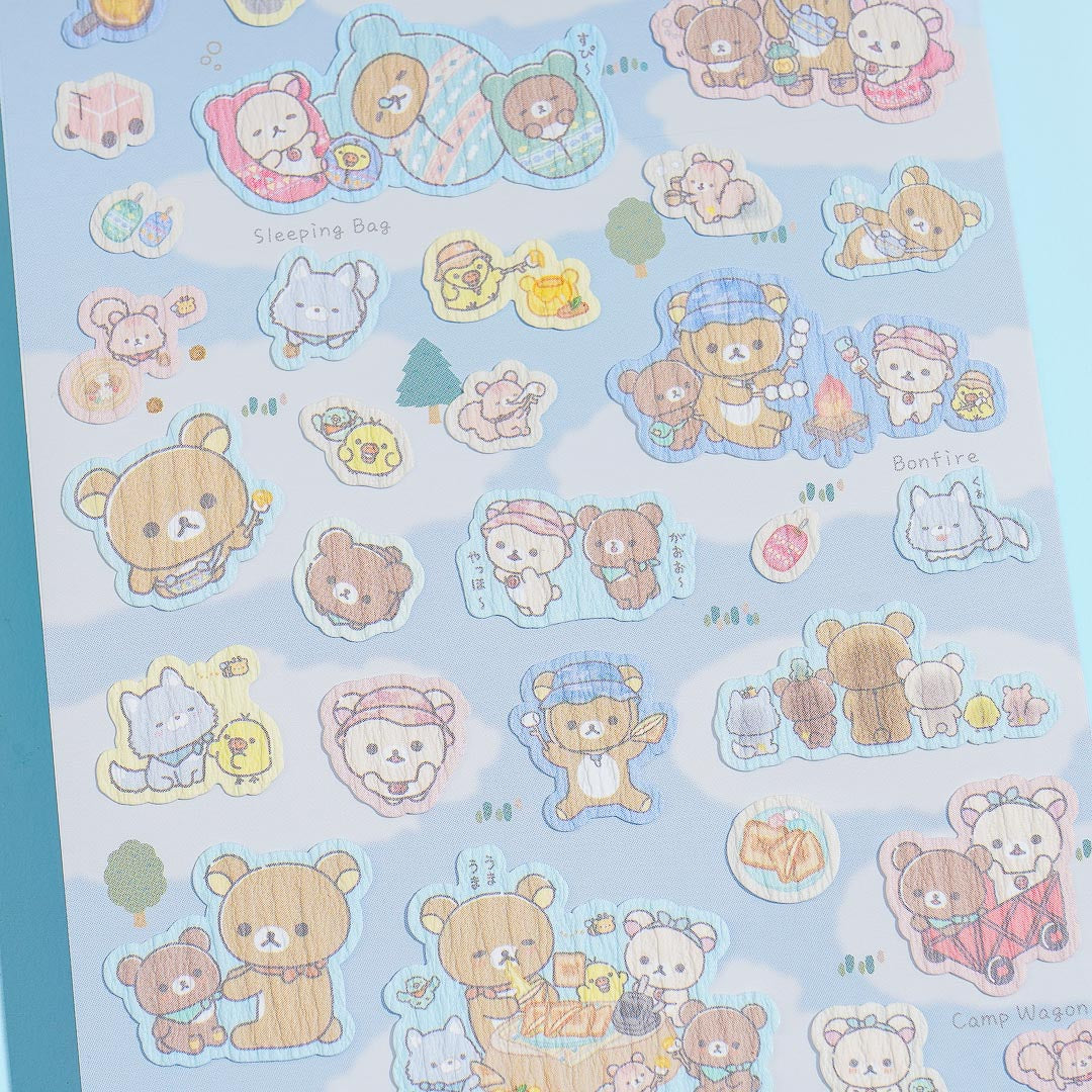Rilakkuma Camping Trip Stickers