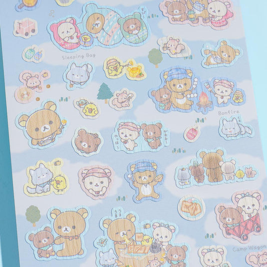Rilakkuma Camping Trip Stickers