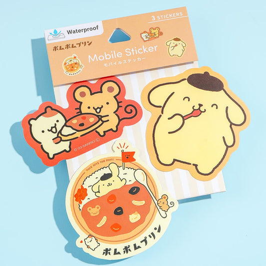 Pompompurin Yummy Curry Mobile Stickers