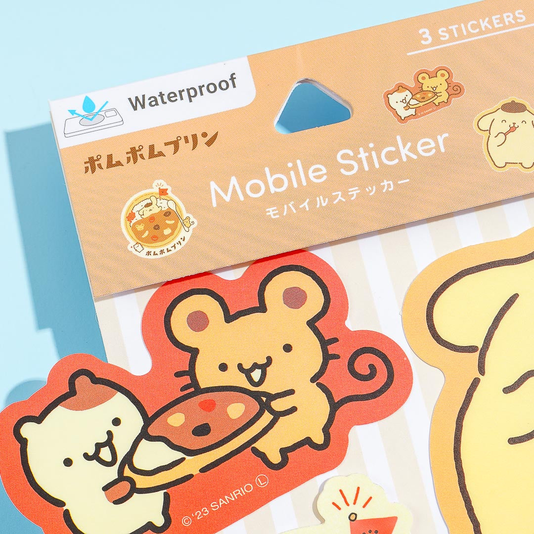 Pompompurin Yummy Curry Mobile Stickers