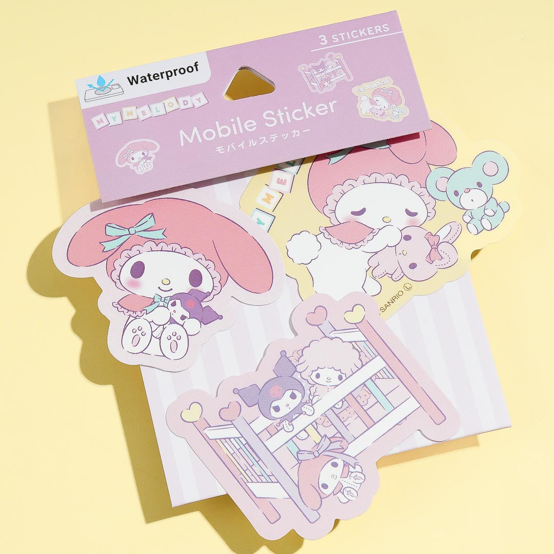 My Melody Baby Mobile Stickers