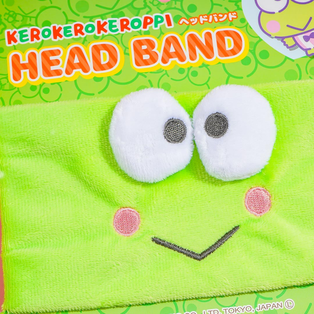 Keroppi 3D Eyes Fluffy Headband