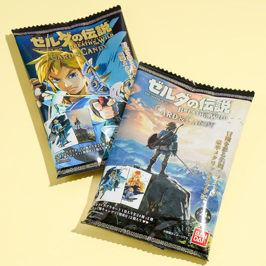 Legend Of Zelda Breath Of The Wild Collectible Card With Candy