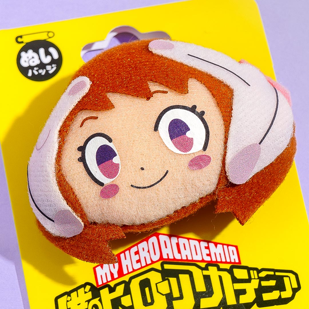 My Hero Academia Plushie Badge - Ochaco Uraraka