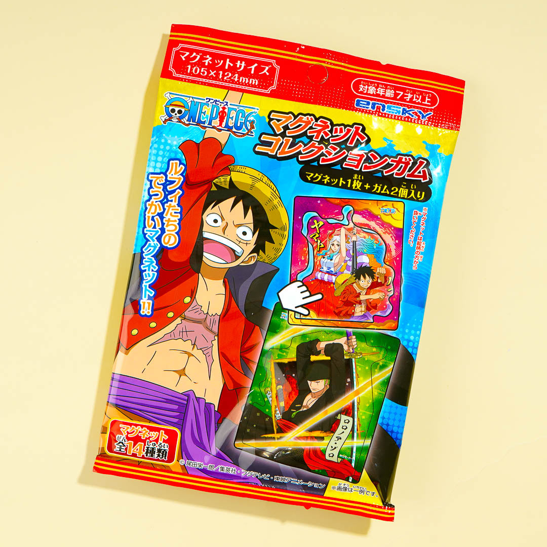 One Piece Magnet Collectible & Gum