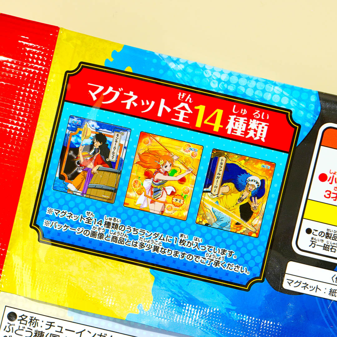 One Piece Magnet Collectible & Gum
