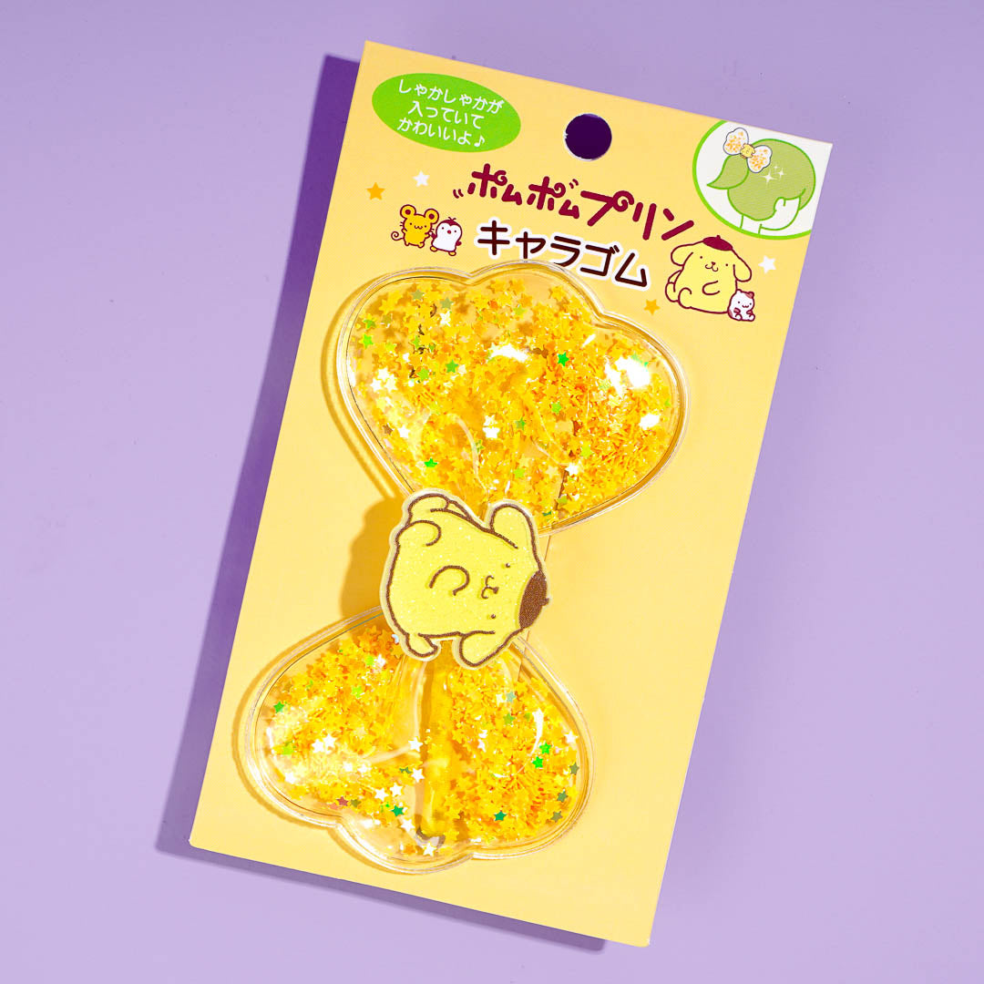 Pompompurin Glittery Ribbon Hair Tie