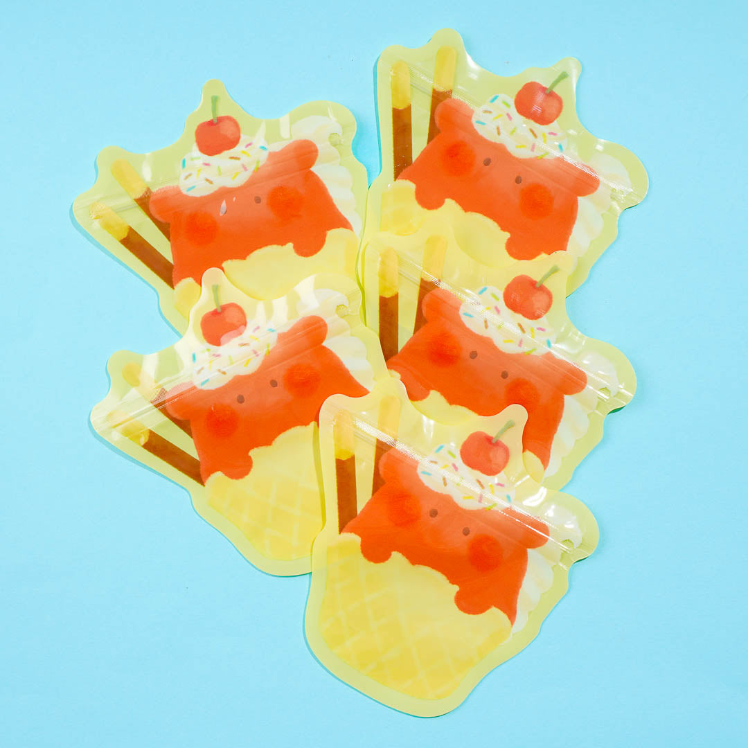 Fun Sea Life Ice Cream Zip Bag Set